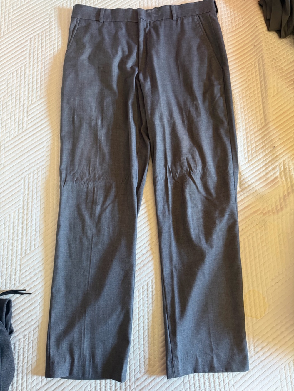 Haggar Travel Men's Charcoal Dress Pants